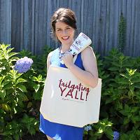 Tailgating Yall Maroon Tote